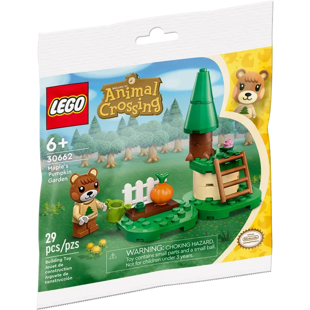 LEGO® Animal Crossing™ Maple's Pumpkin Garden Building Set (30662)