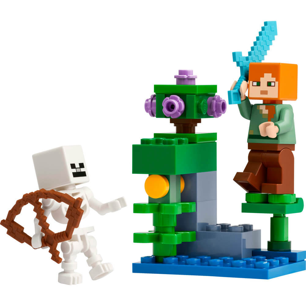 LEGO® Minecraft The Lush Cave Fight Building Kit 30705
