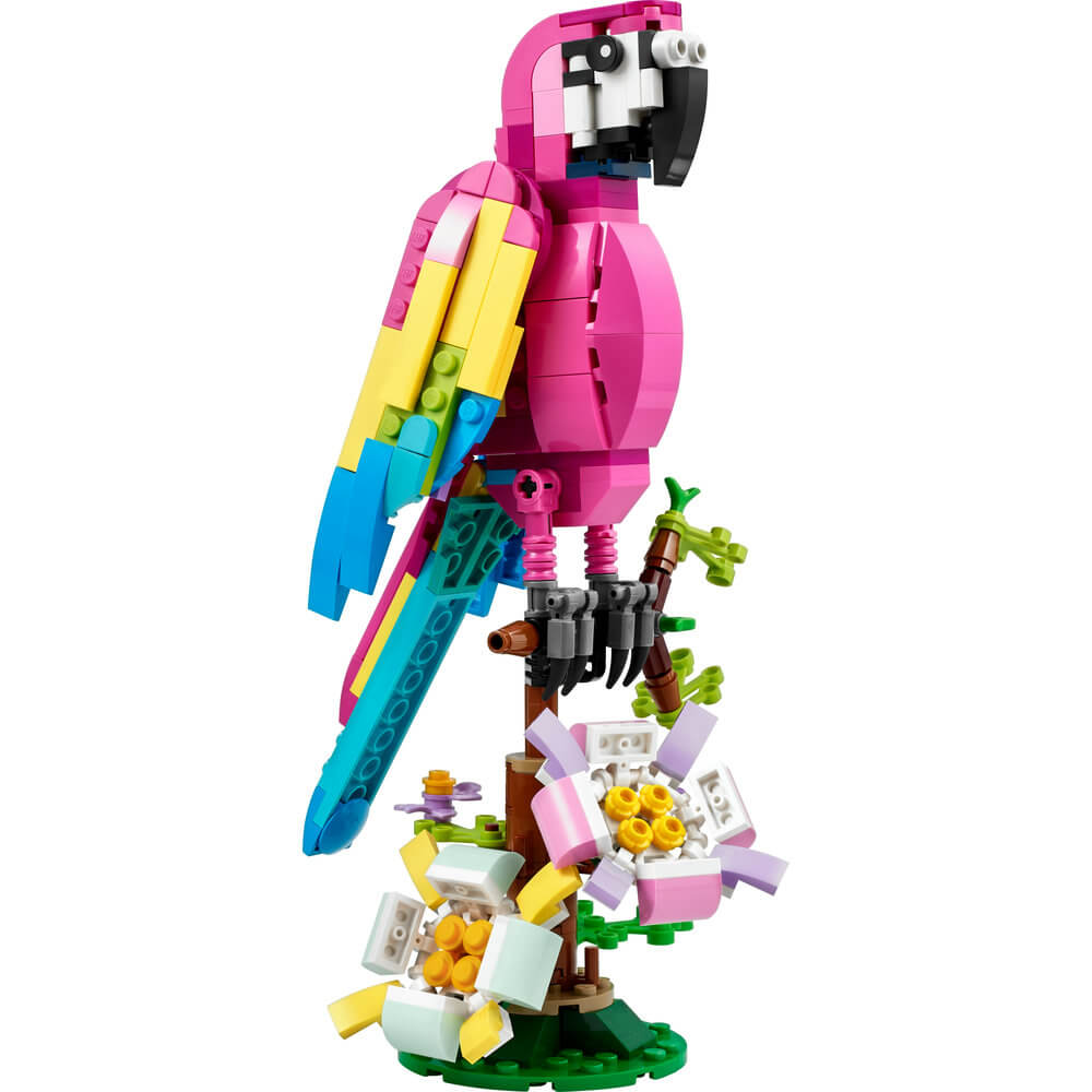 LEGO® Creator Exotic Pink Parrot 31144 Building Toy Set (253 Pieces)