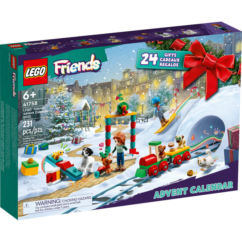 LEGO® Friends 2023 Advent Calendar 231 Piece Building Set (41758) front of the box