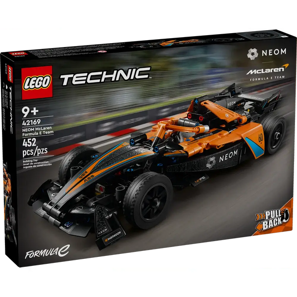 LEGO® Technic™ NEOM McLaren Formula E Race Car Building Set (42169