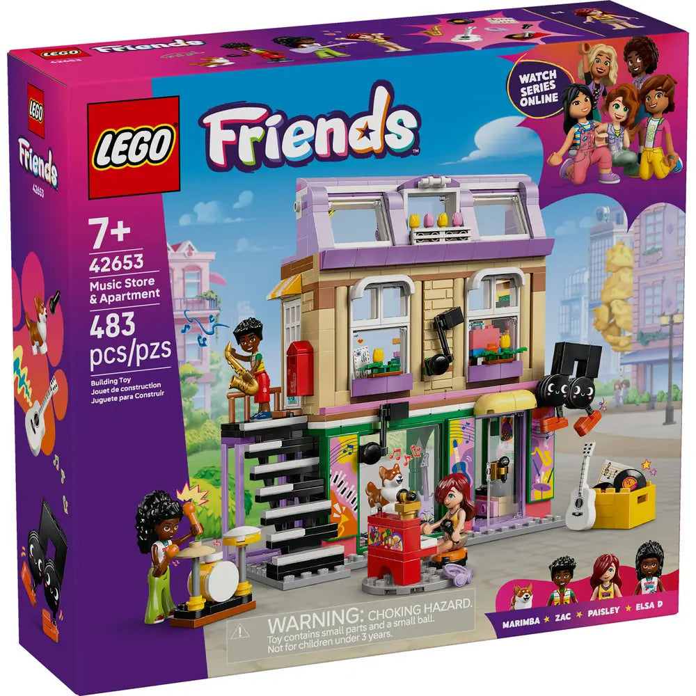LEGO® Friends Music Store & Apartment (42653)