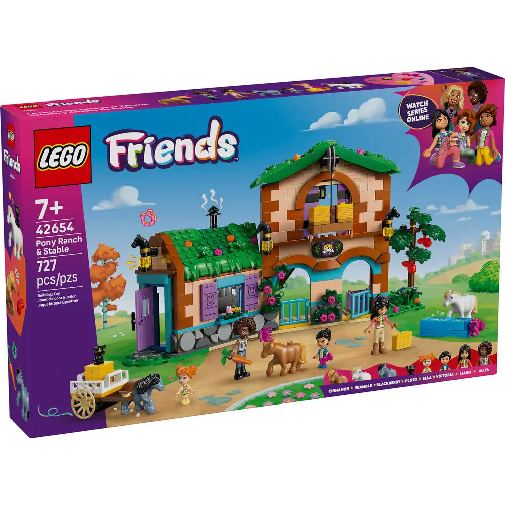 LEGO® Friends Pony Ranch & Stable (42654)
