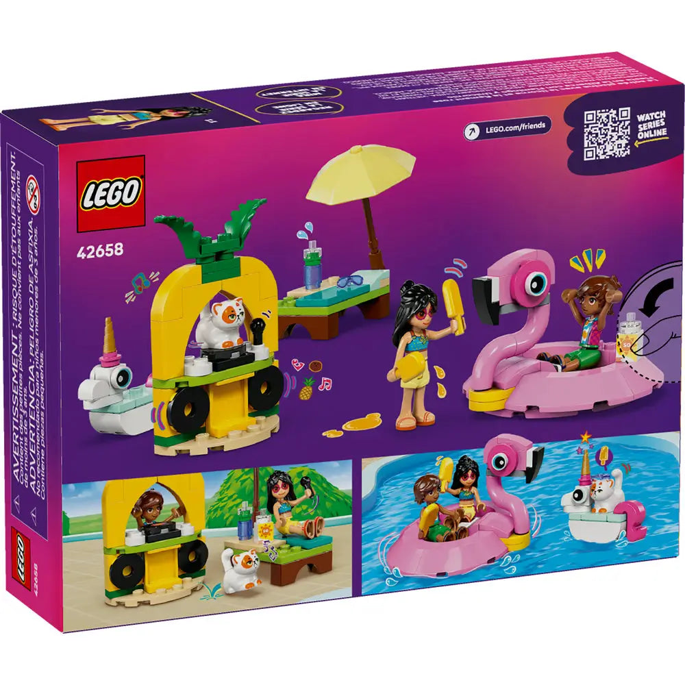 LEGO® Friends Unicorn & Flamingo Pool Party (42658)