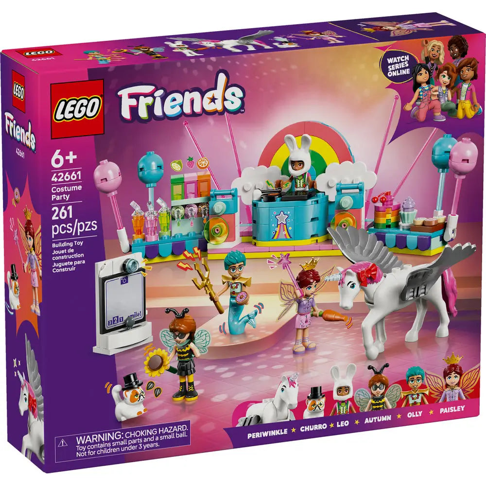 LEGO® Friends Costume Party with Unicorn & Fairy (42661)