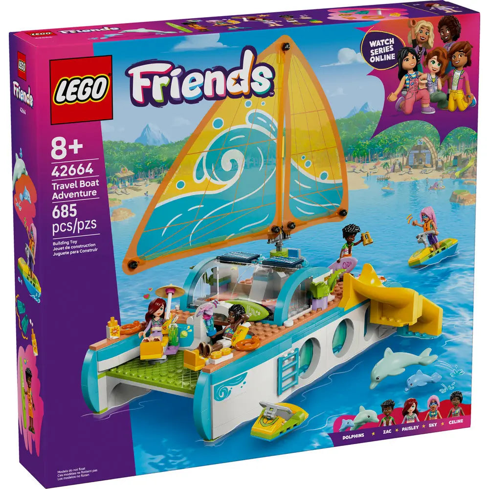 LEGO® Friends Travel Boat Adventure (42664)