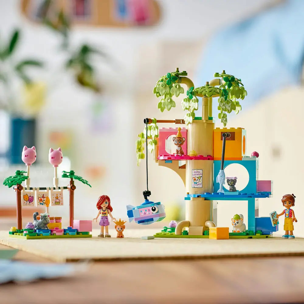 LEGO® Friends Cat Birthday Party & Tree House (42666)