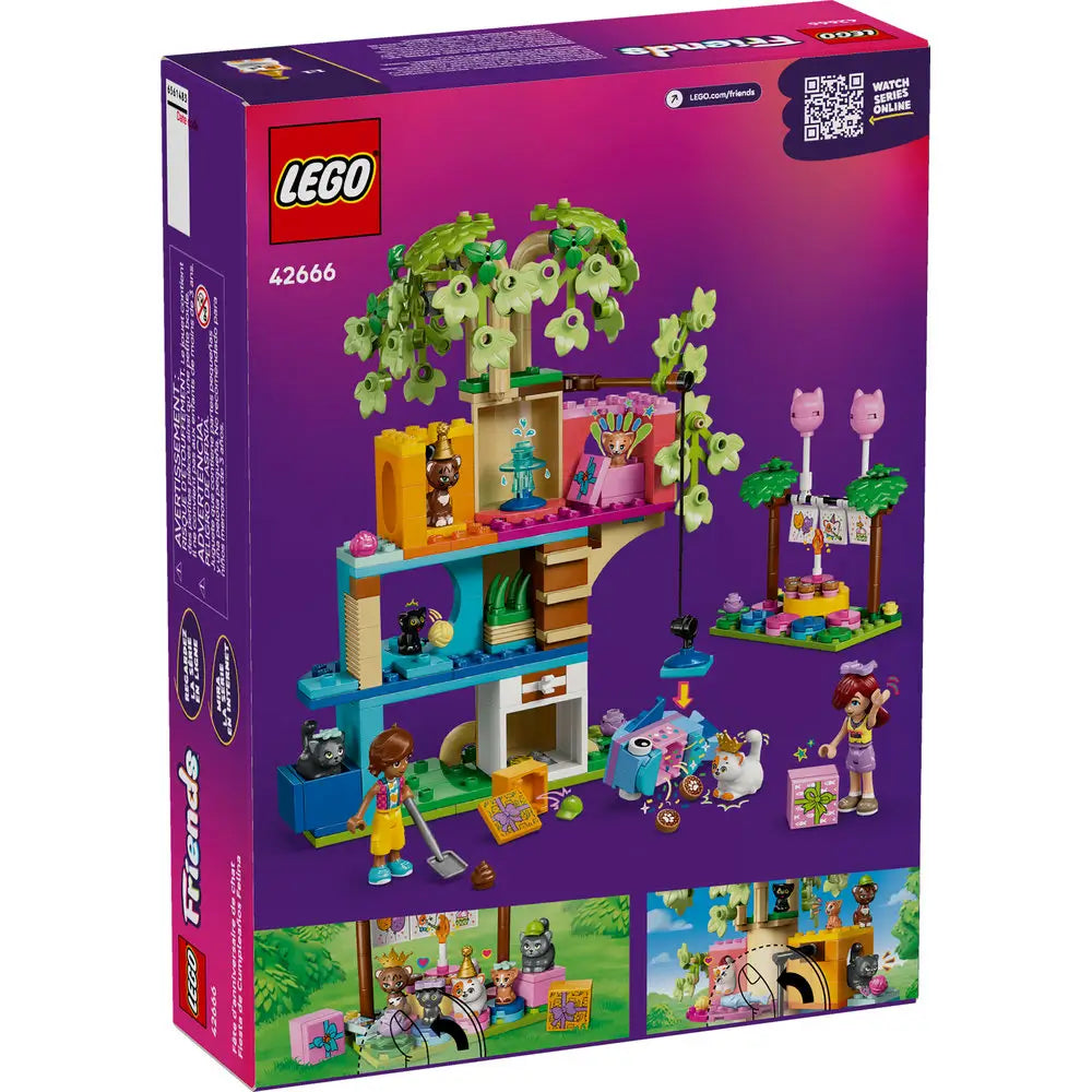 LEGO® Friends Cat Birthday Party & Tree House (42666)