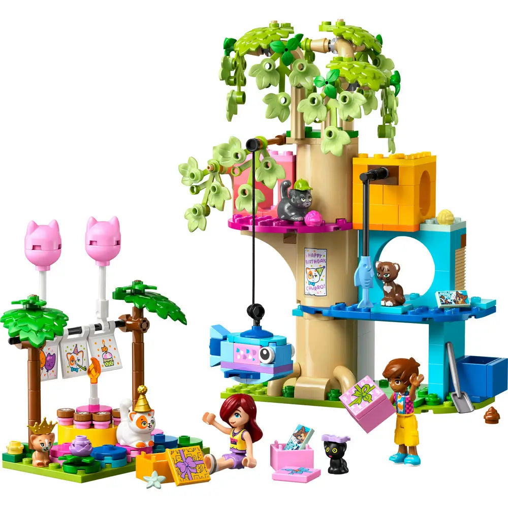 LEGO® Friends Cat Birthday Party & Tree House (42666)