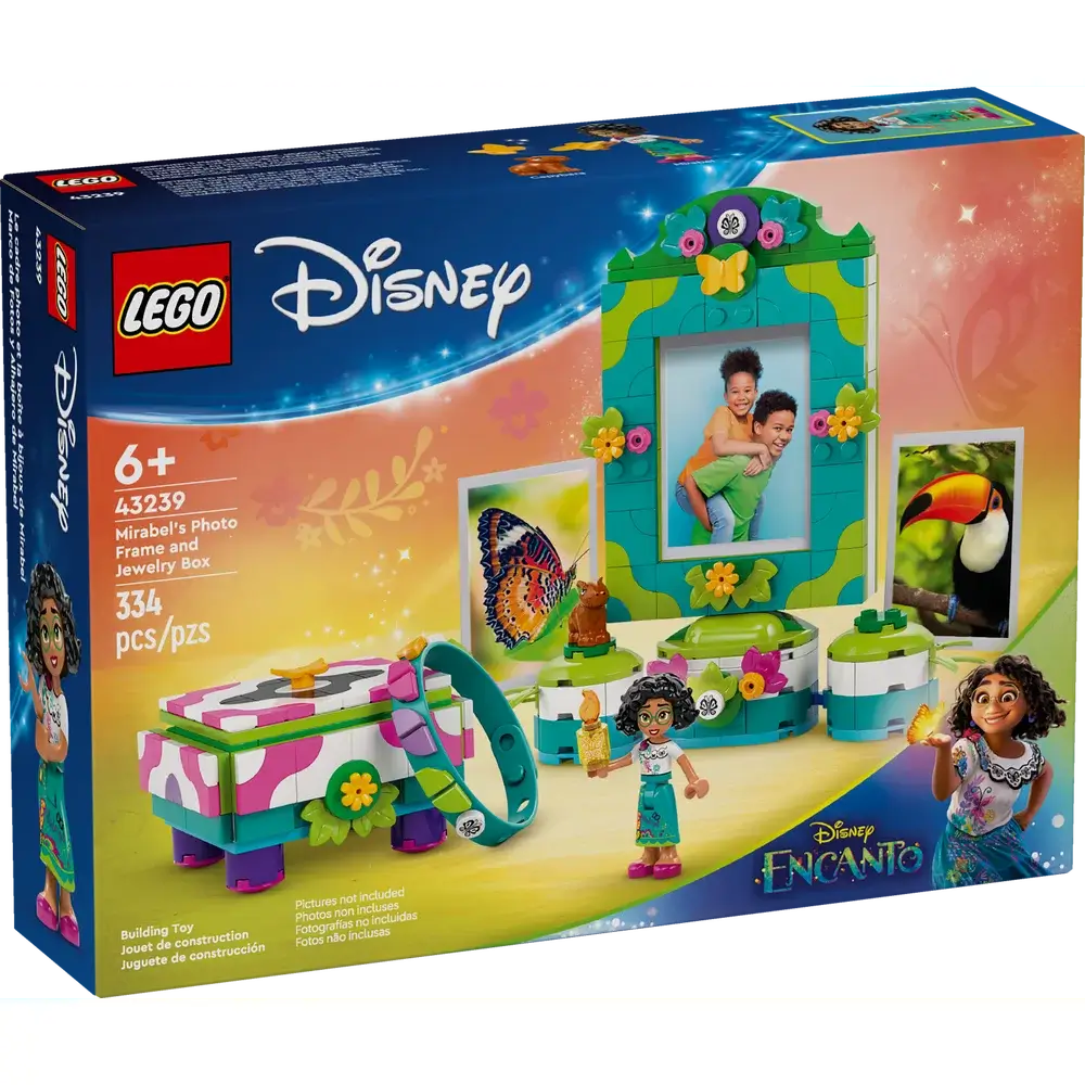 LEGO® Disney Encanto Mirabel's Photo Frame and Jewelry Box Building Set ...
