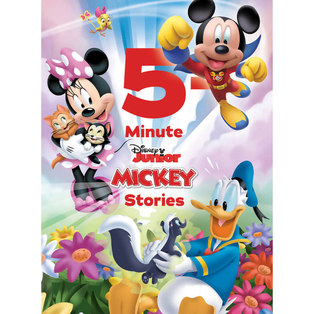 5-Minute Disney Junior Mickey Stories (Hardcover) front book cover