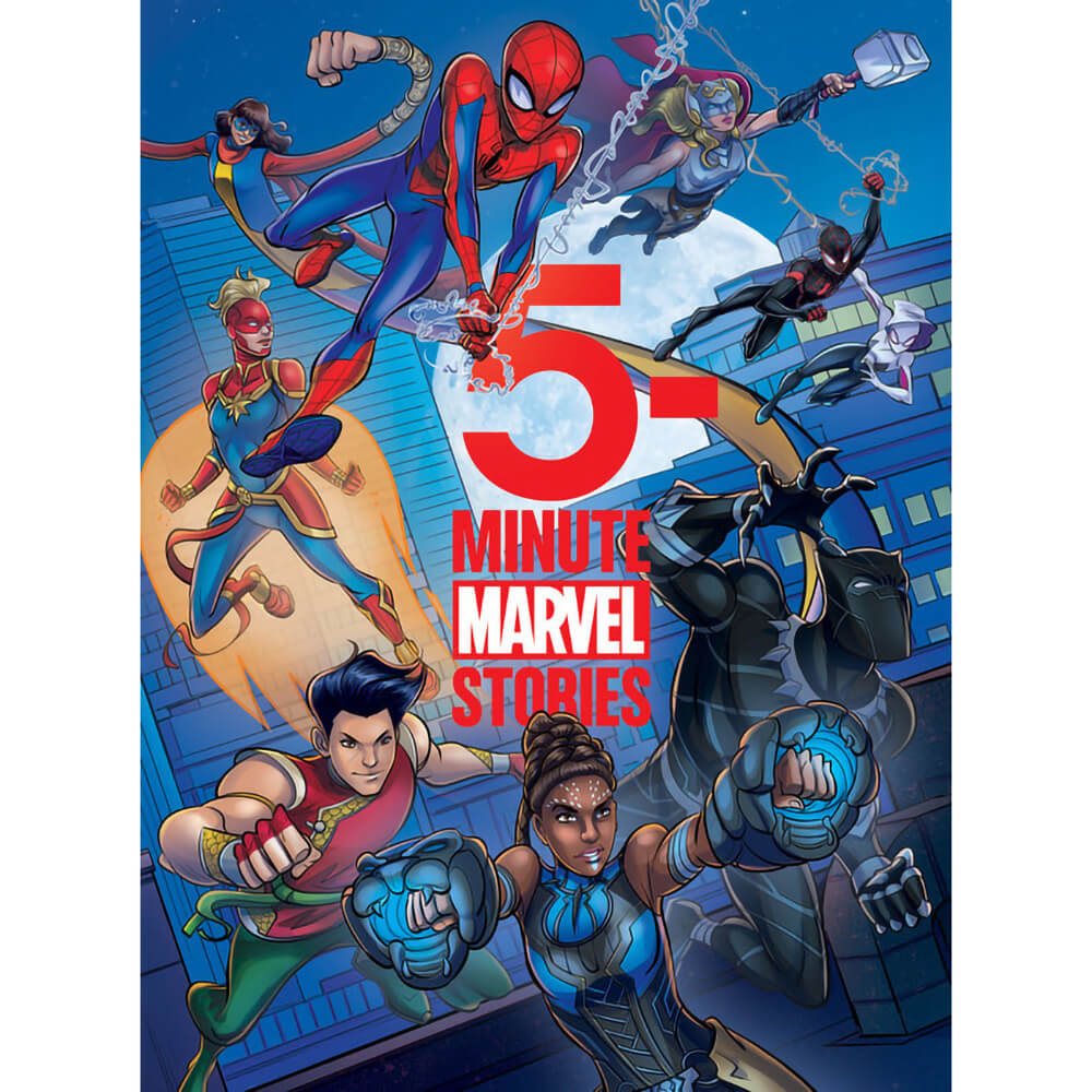 5-Minute Marvel Stories (Hardcover) front book cover