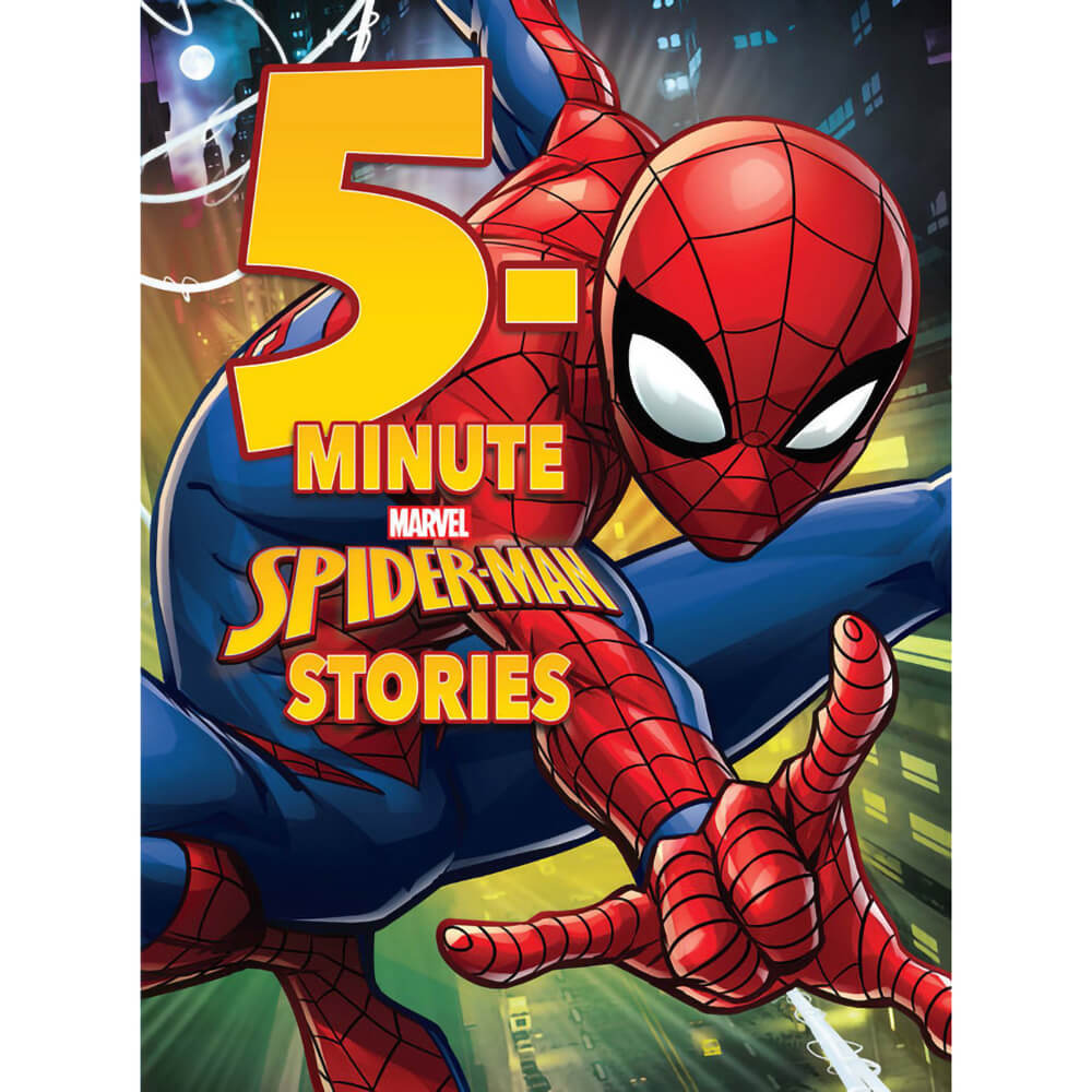 5-Minute SpiderMan Stories (Hardcover) front book cover