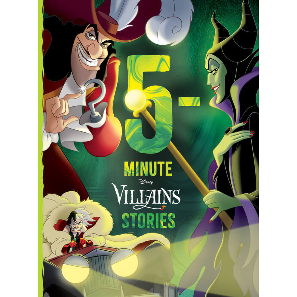 5-Minute Villains Stories (Hardcover) front book cover