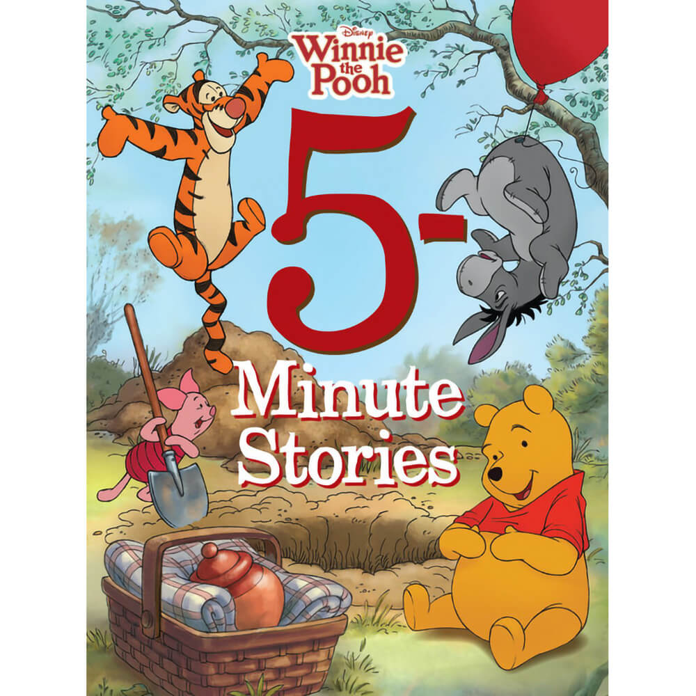 5-Minute Winnie the Pooh Stories (Hardcover) front book cover