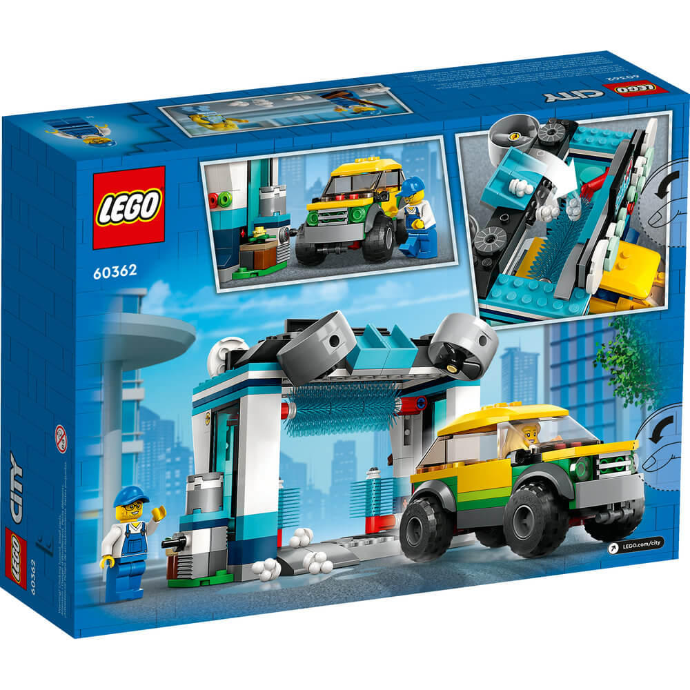 LEGO® City Car Wash 60362 Building Toy Set (243 Pieces)