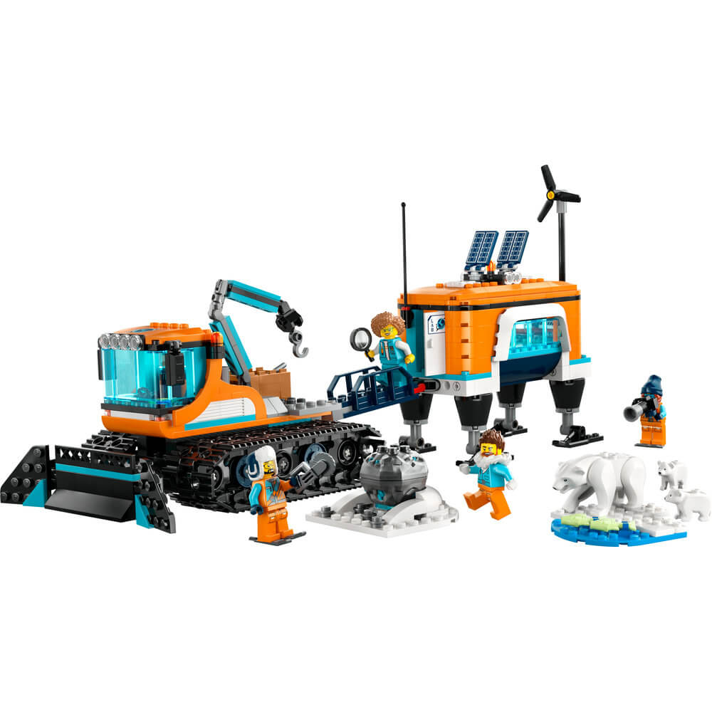 LEGO® City Arctic Explorer Truck and Mobile Lab 60378 Building Toy Set (489 Pieces)