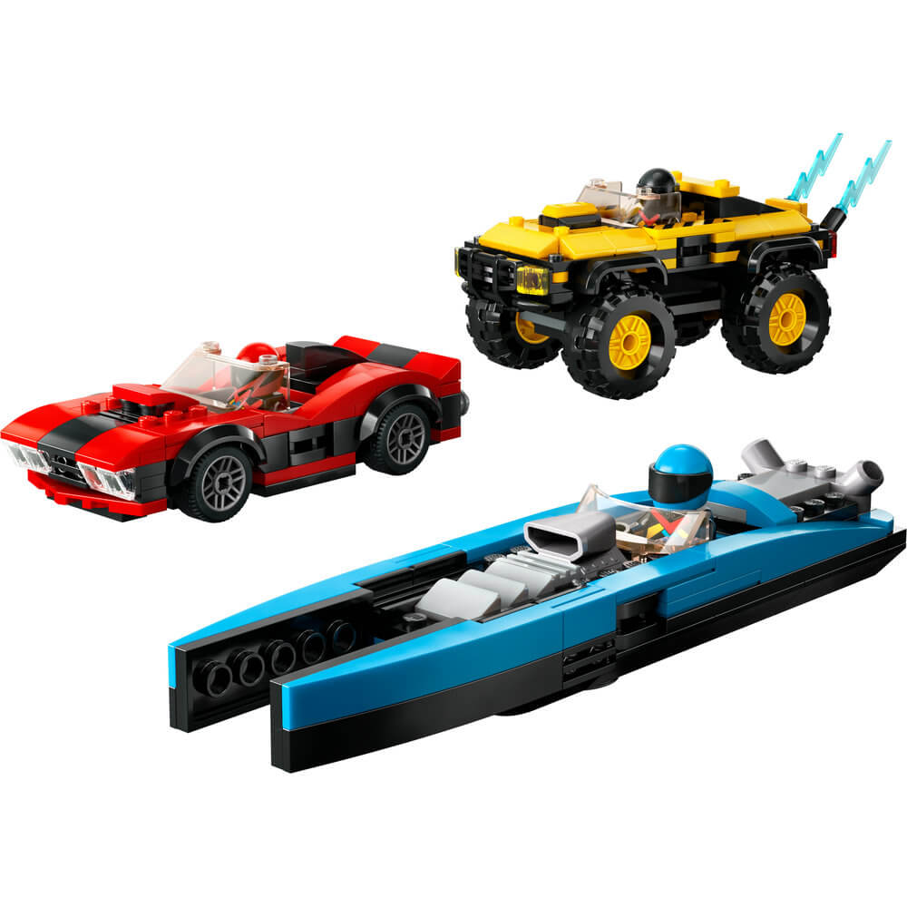 LEGO® City Combo Race Pack 60395 Building Toy Set (362 Pieces)