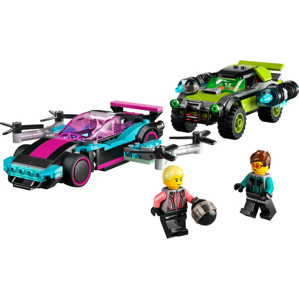 LEGO® City Modified Race Cars 60396 Building Toy Set (359 Pieces)