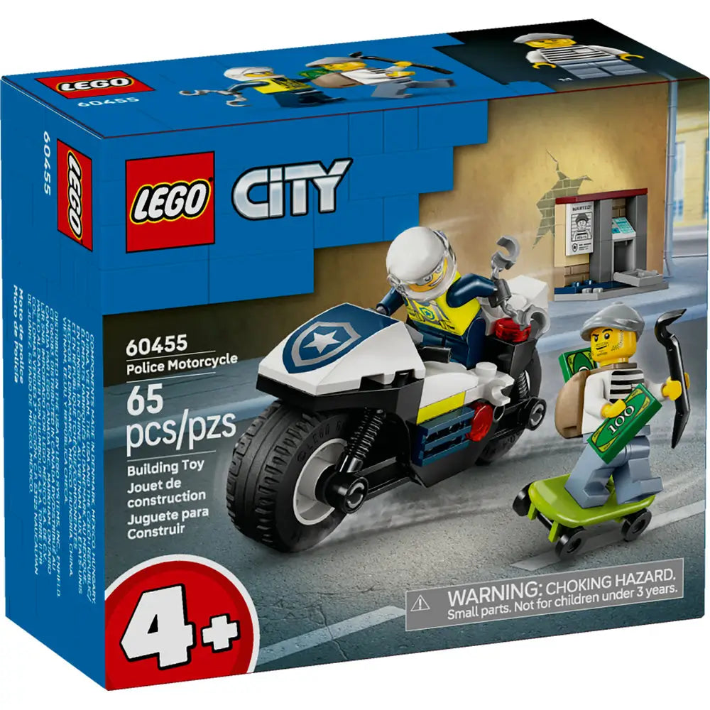 LEGO® City Police Motorcycle Chase (60455)