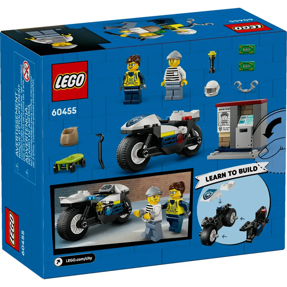 LEGO® City Police Motorcycle Chase (60455)