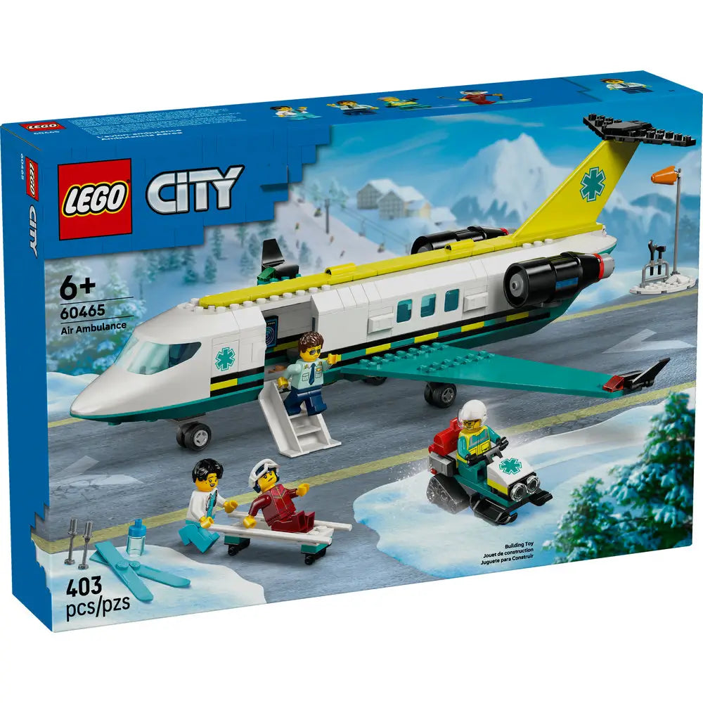 LEGO® City Emergency Air Ambulance Airplane (60465)