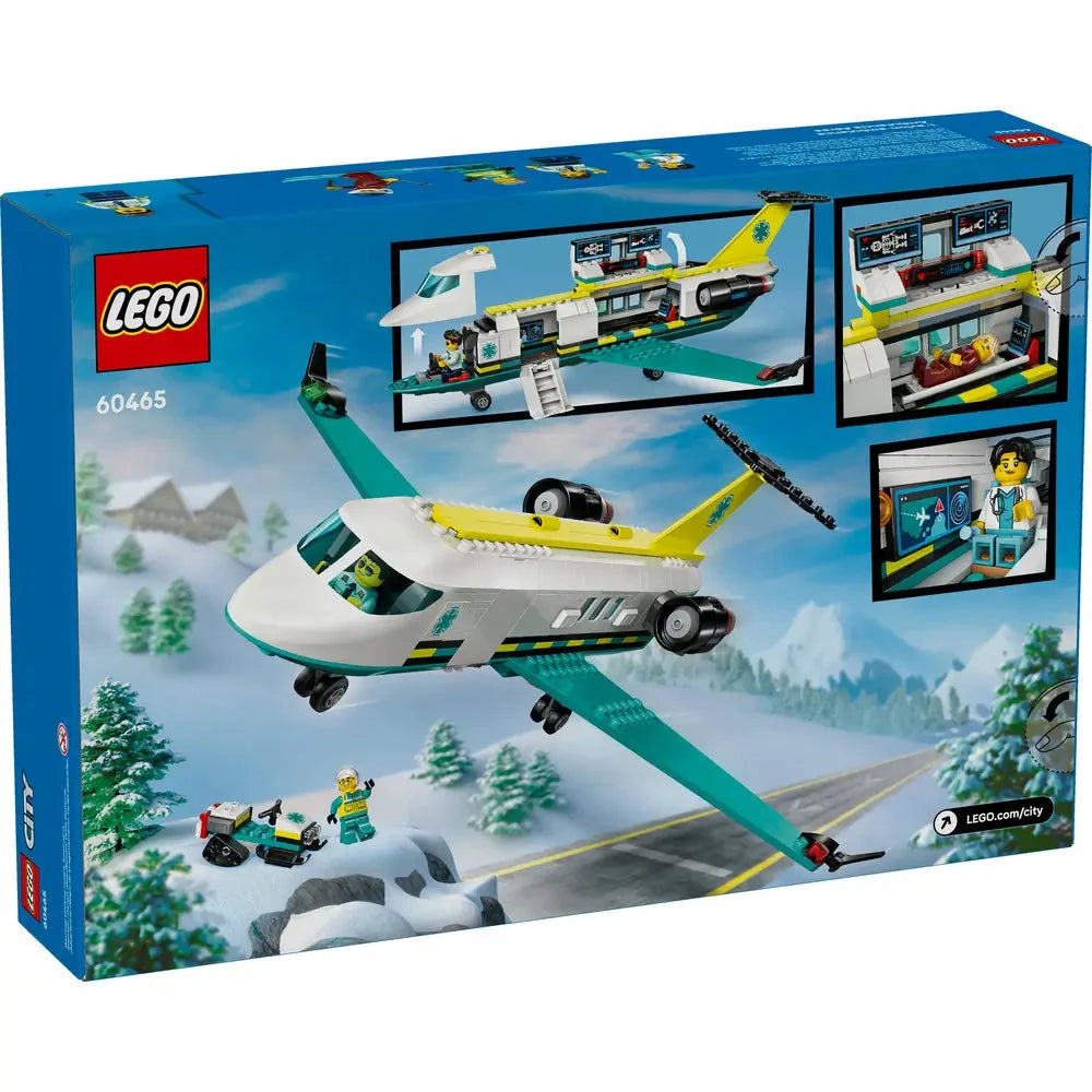 LEGO® City Emergency Air Ambulance Airplane (60465)