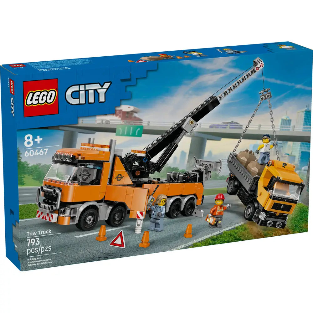 LEGO® City Heavy-Duty Recovery Tow Truck with Crane (60467)