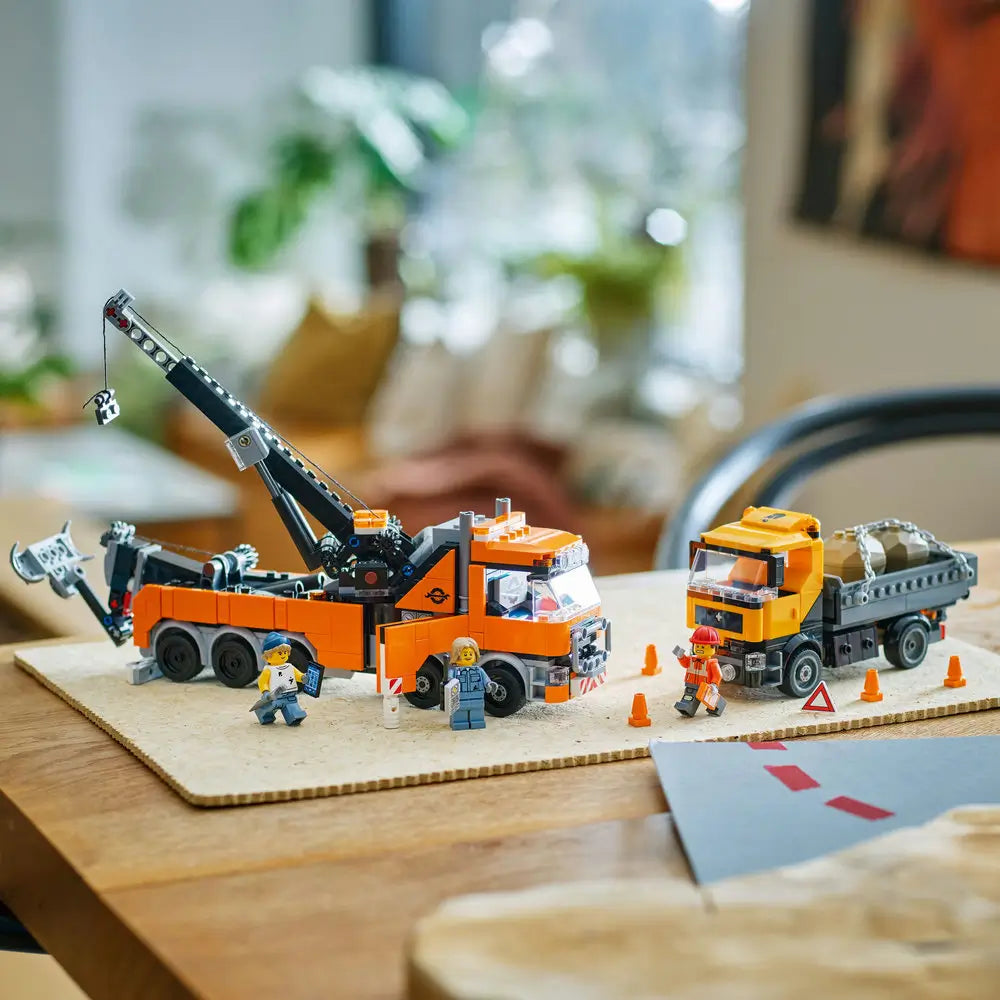 LEGO® City Heavy-Duty Recovery Tow Truck with Crane (60467)