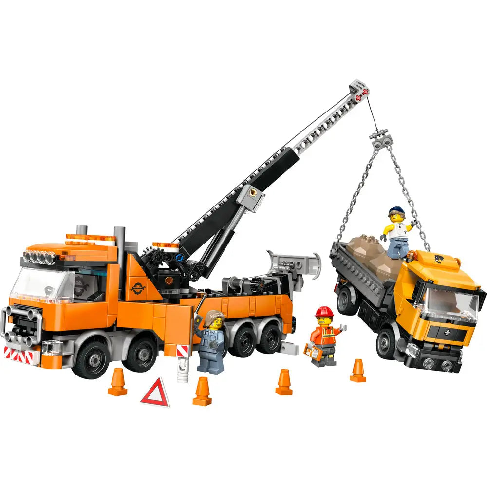 LEGO® City Heavy-Duty Recovery Tow Truck with Crane (60467)