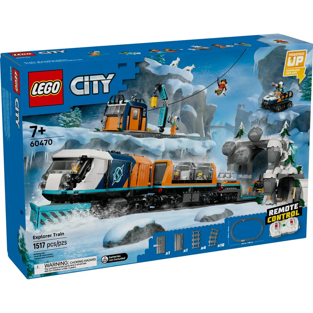 LEGO® City Explorers' Arctic Polar Express Train (60470)