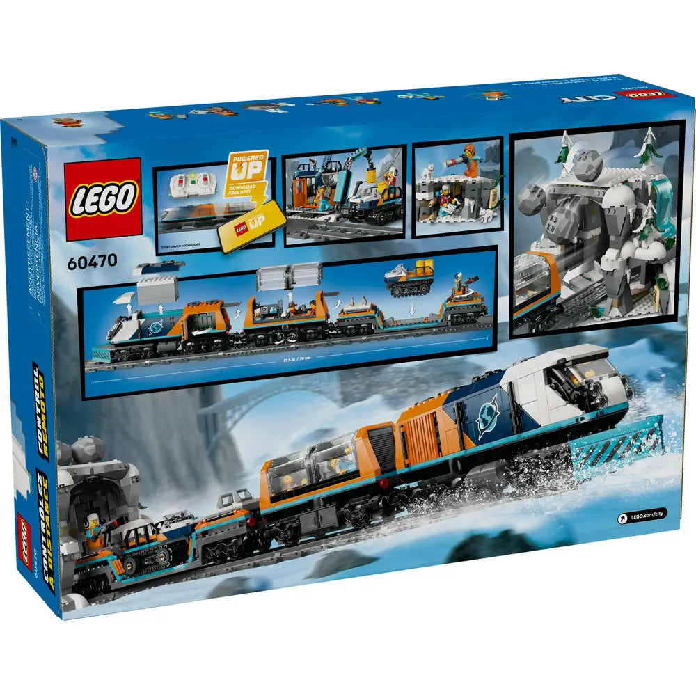 LEGO® City Explorers' Arctic Polar Express Train (60470)