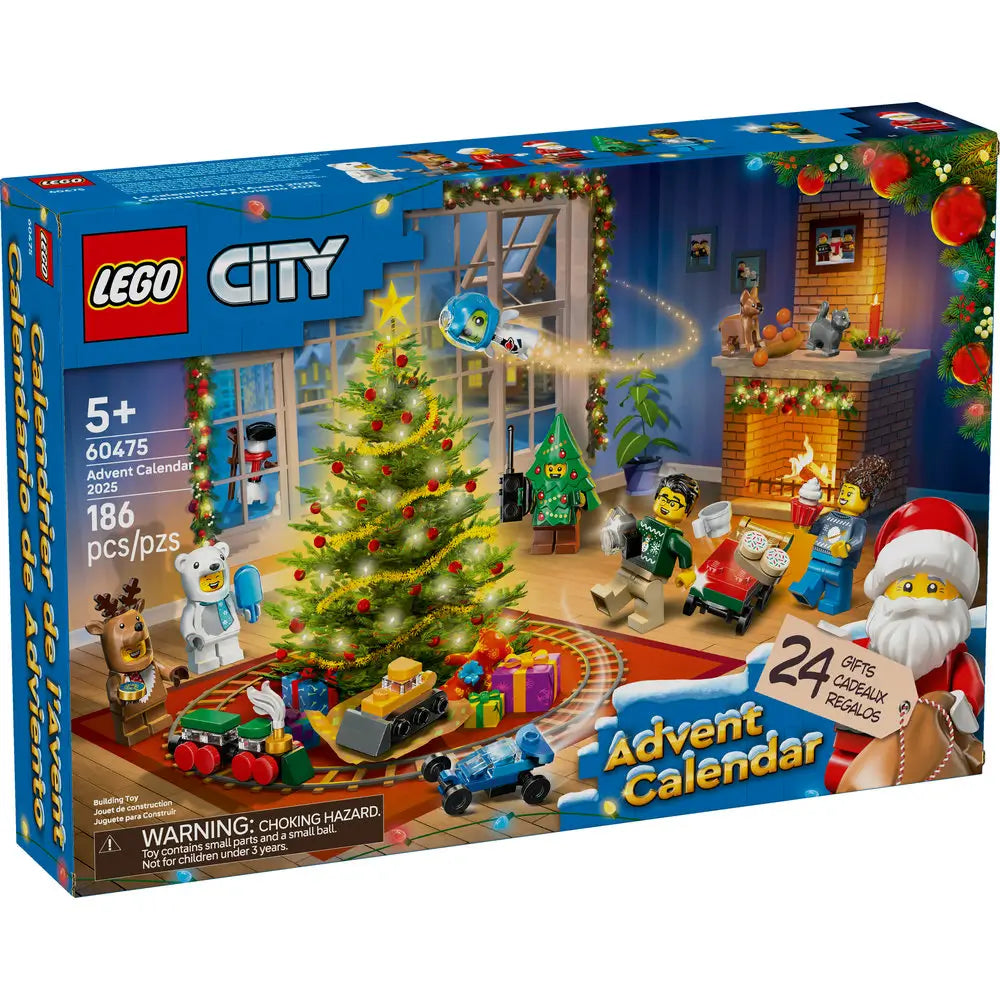 LEGO® City  Advent Calendar 2025 186 Piece Building Kit (60475)