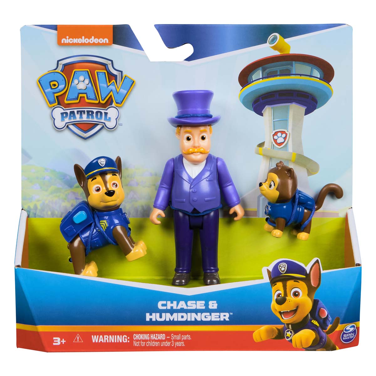 Paw Patrol Chase and Humdinger Figure Playset