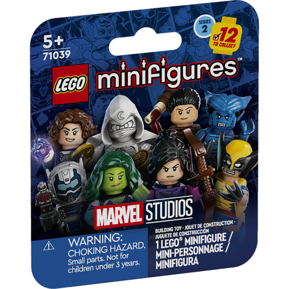 LEGO® Minifigures Marvel Series 2 10 Piece Building Set (71039) front of package