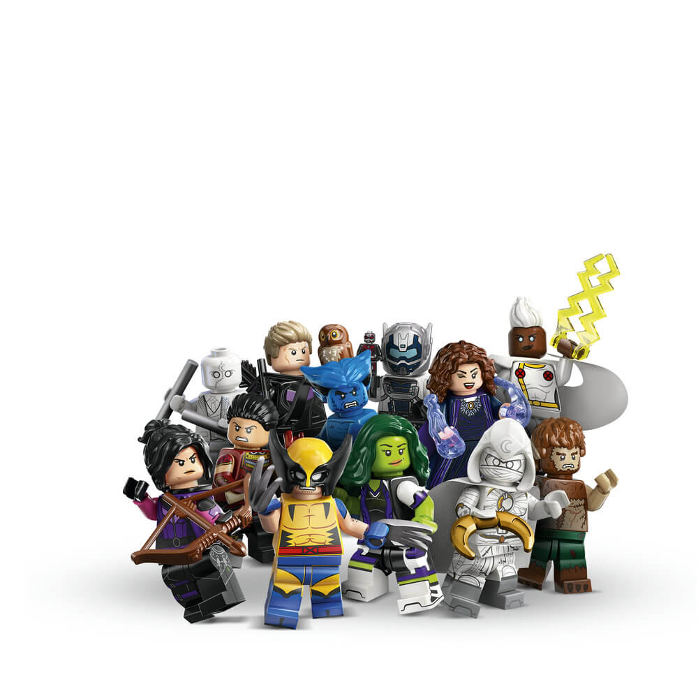 LEGO® Minifigures Marvel Series 2 10 Piece Building Set (71039) possible figures you could get in blind box
