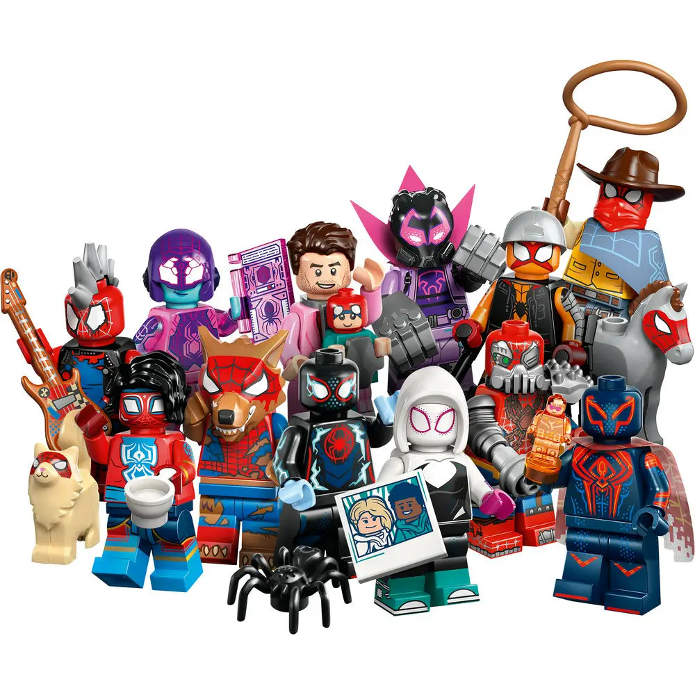 LEGO® Minifigures Marvel Spider-Man: Across the Spider-Verse 8 Piece Building Kit (71050)