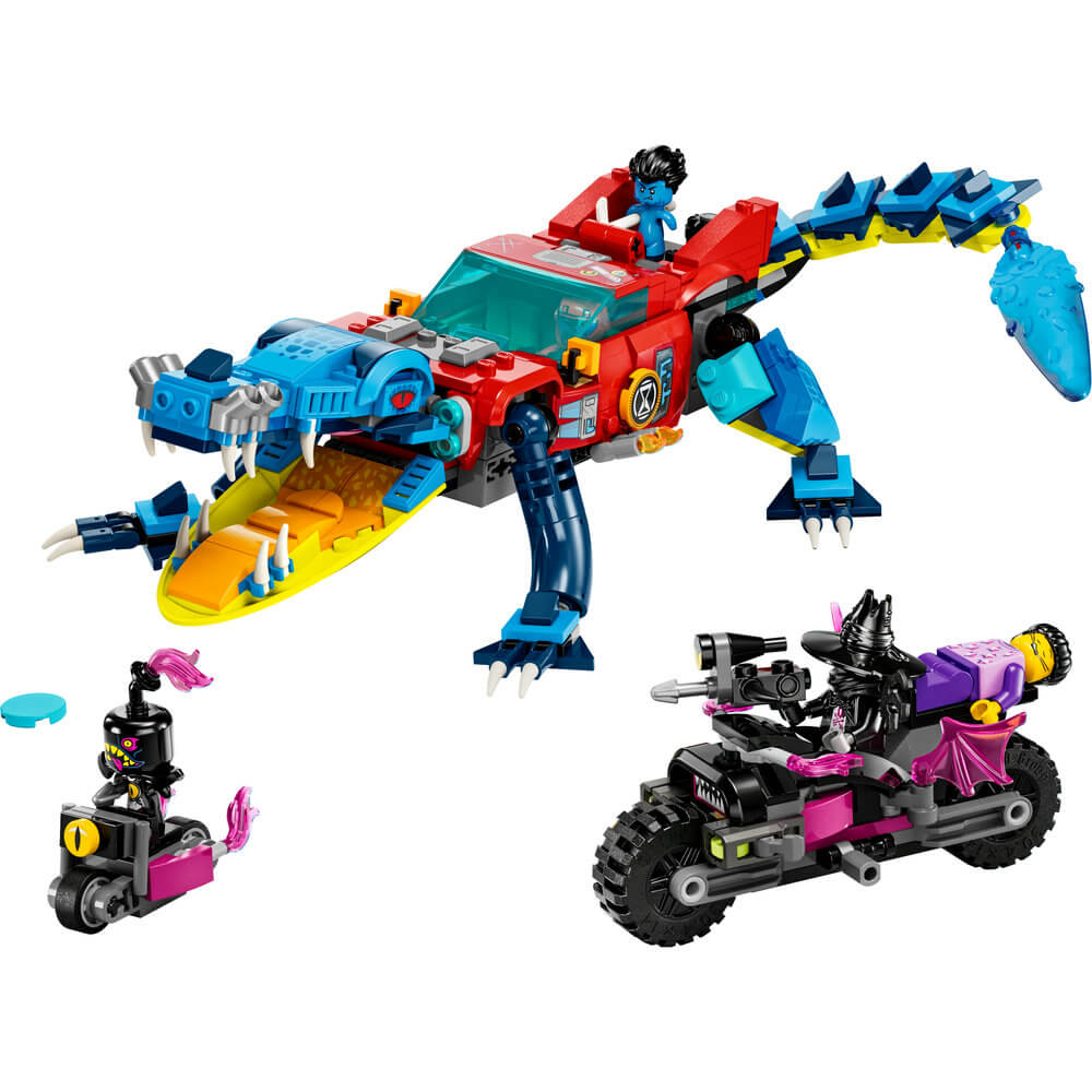 LEGO® DREAMZzz™ Crocodile Car 71458 Building Toy Set for Kids (494 Pieces)