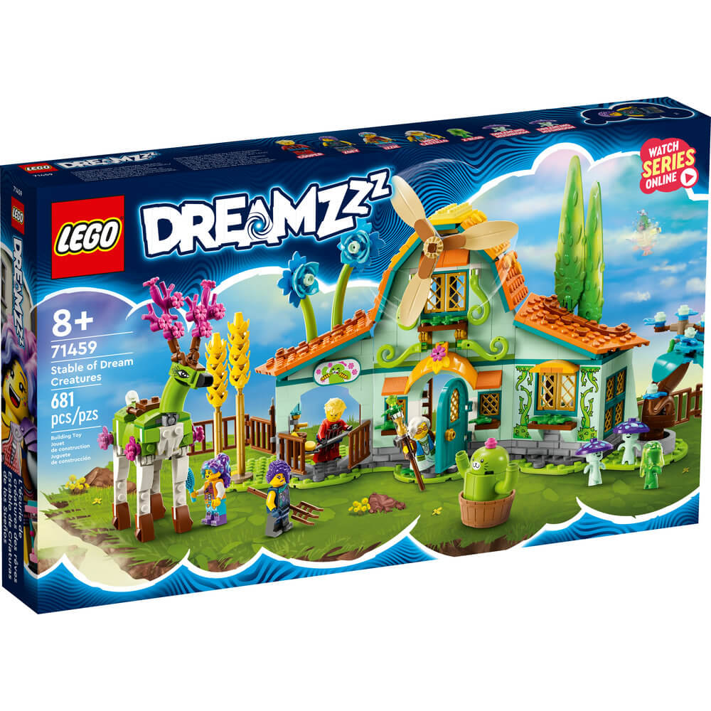LEGO® DREAMZzz™ Stable of Dream Creatures 71459 Building Toy Set (681 Pieces) front of the package