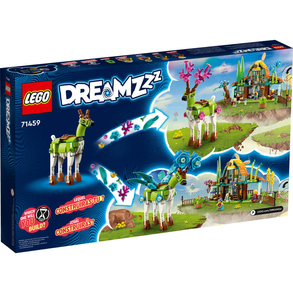 LEGO® DREAMZzz™ Stable of Dream Creatures 71459 Building Toy Set (681 Pieces)  back of the package