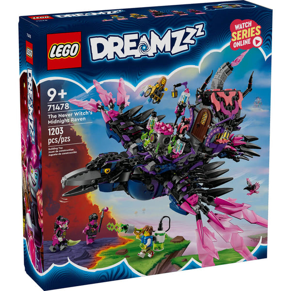 LEGO® DREAMZzz The Never Witch's Midnight Raven 1203 Piece