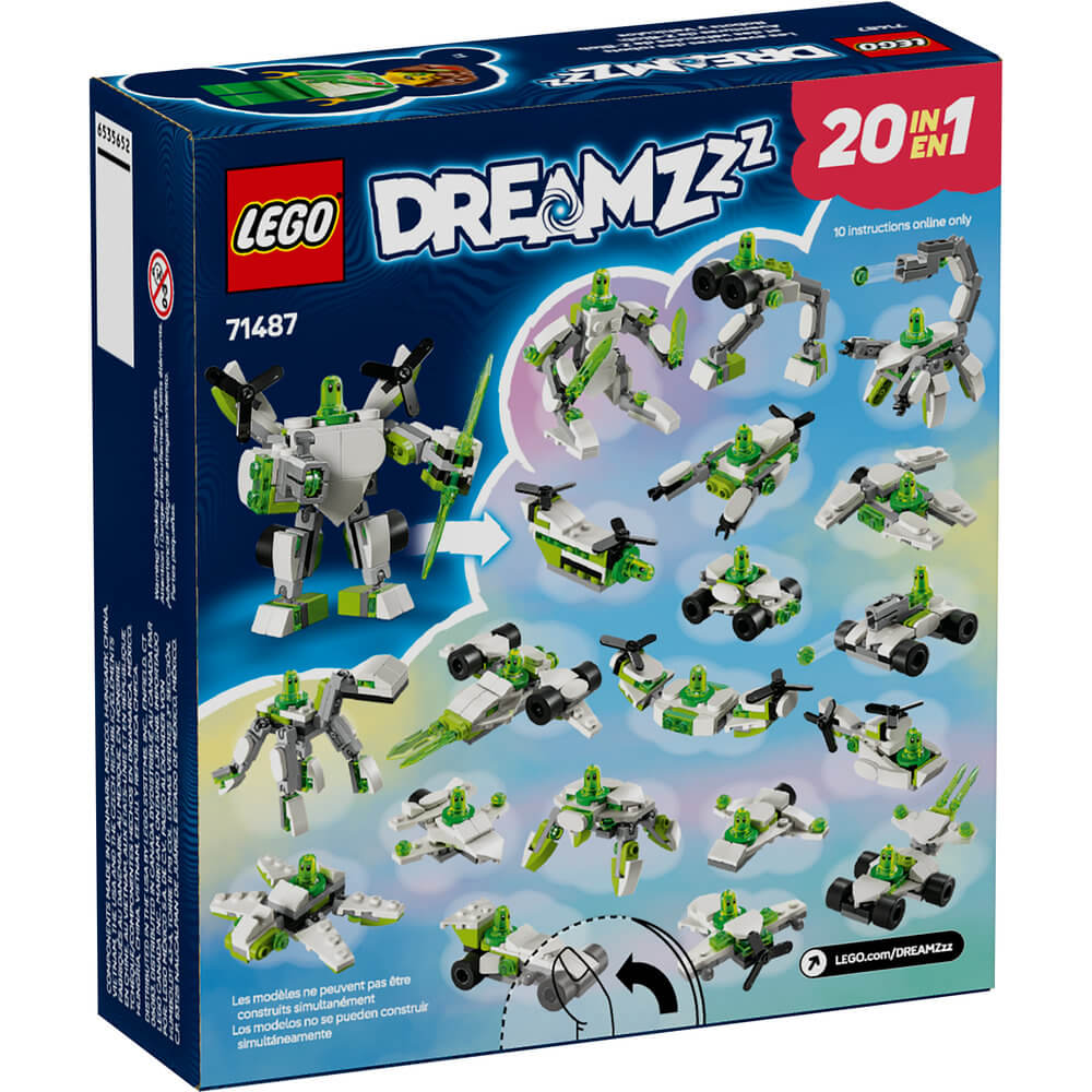 LEGO® DREAMZzz Z-Blob's Robot and Vehicle Adventures Building Kit 71487