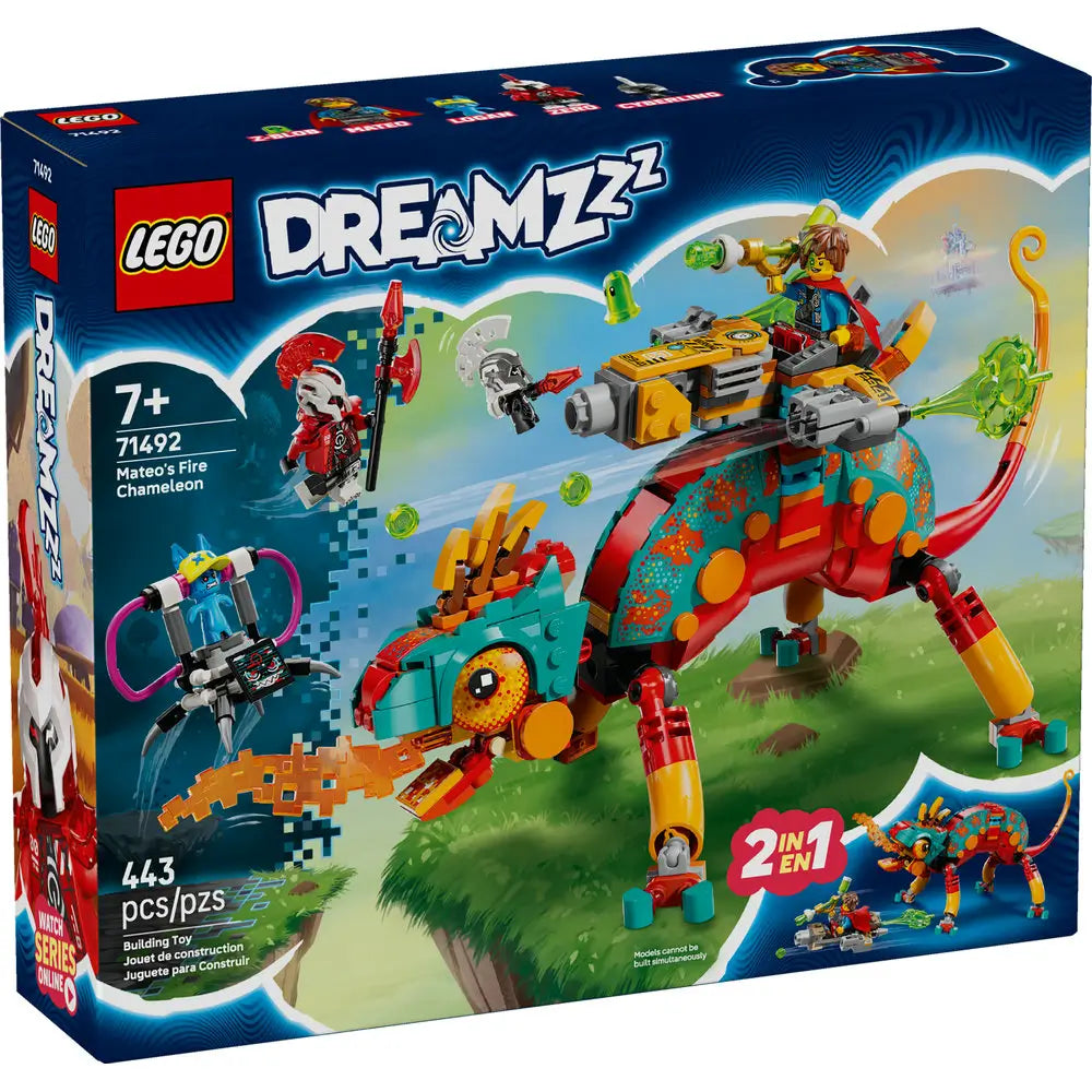 LEGO® DREAMZzz Mateo's Fire Chameleon (71492)