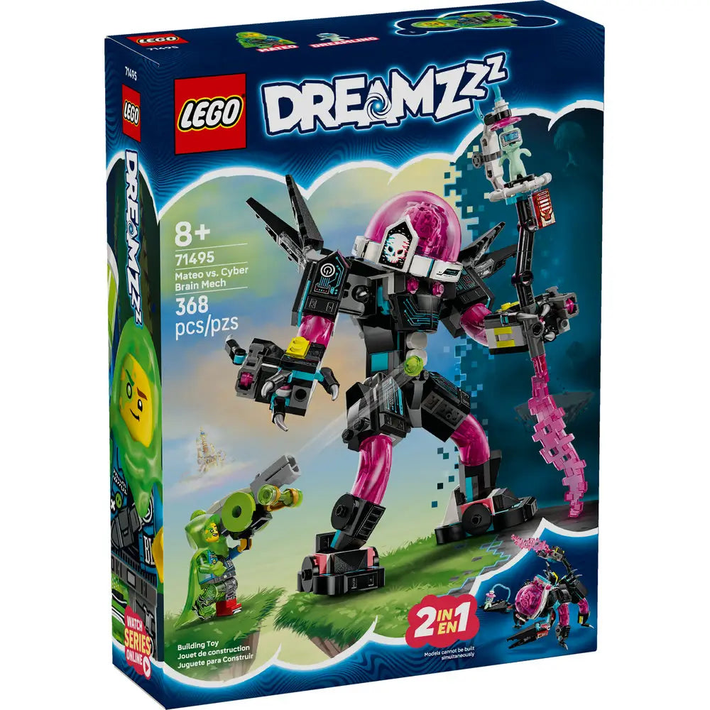 LEGO® DREAMZzz Mateo vs. Cyber Brain Mech (71495)