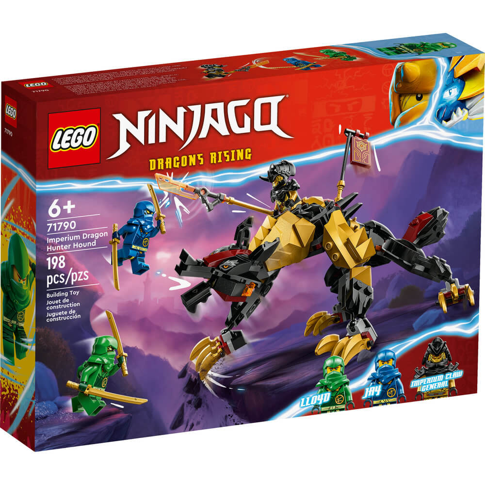 LEGO® NINJAGO® Imperium Dragon Hunter Hound 71790 Building Toy Set (198 Pieces) front of the package