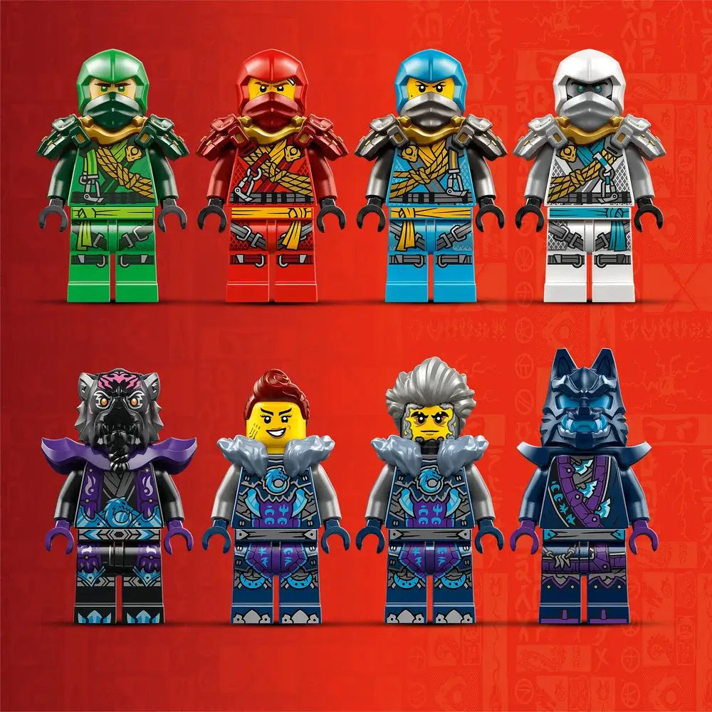LEGO® NINJAGO® Wolf Mask Shadow Dojo Building Set (71813)