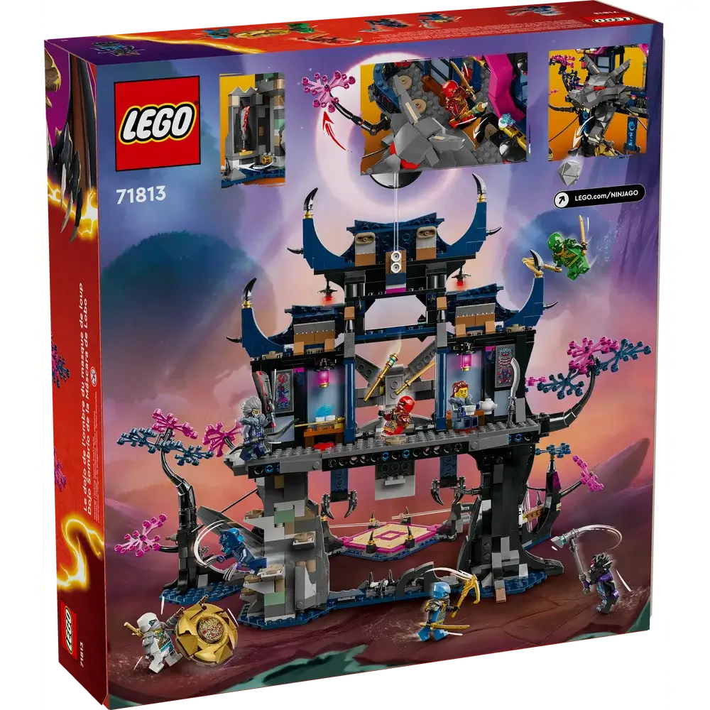 LEGO® NINJAGO® Wolf Mask Shadow Dojo Building Set (71813)