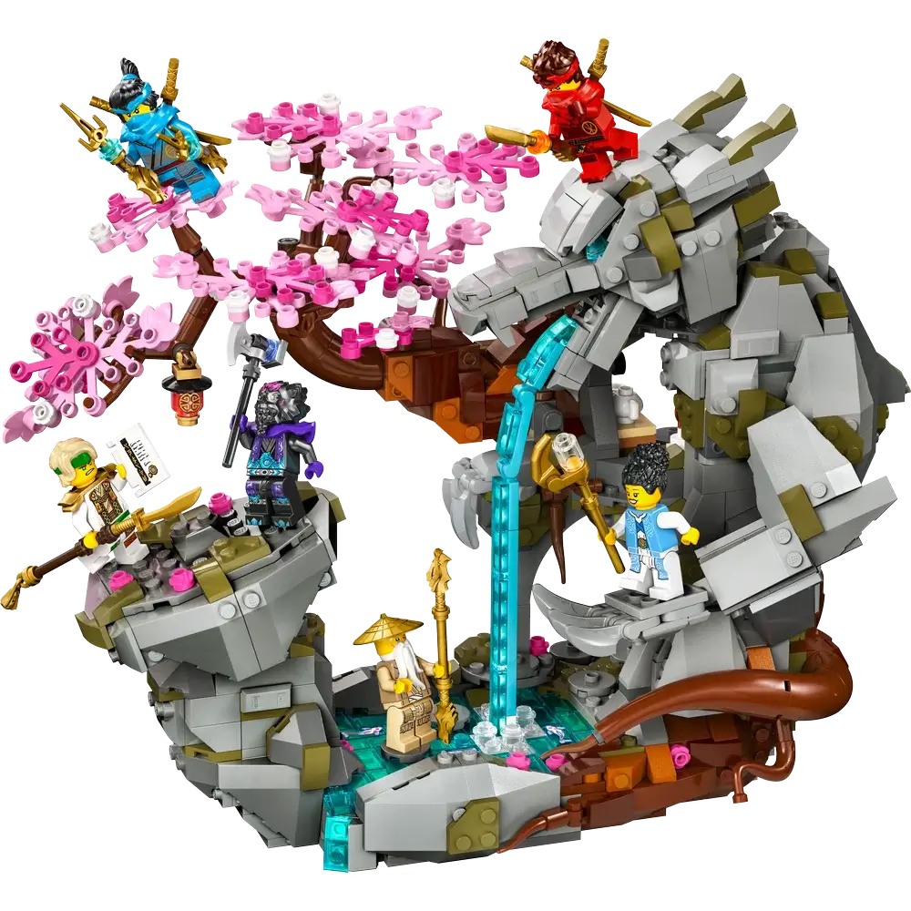 White ninjago online dragon lego