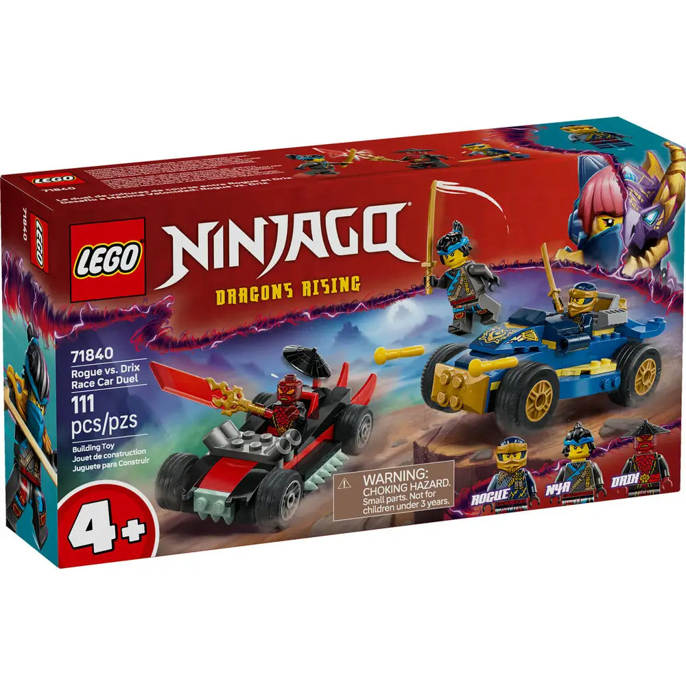 LEGO® Ninjago Rogue vs. Drix Race Car Duel (71840)