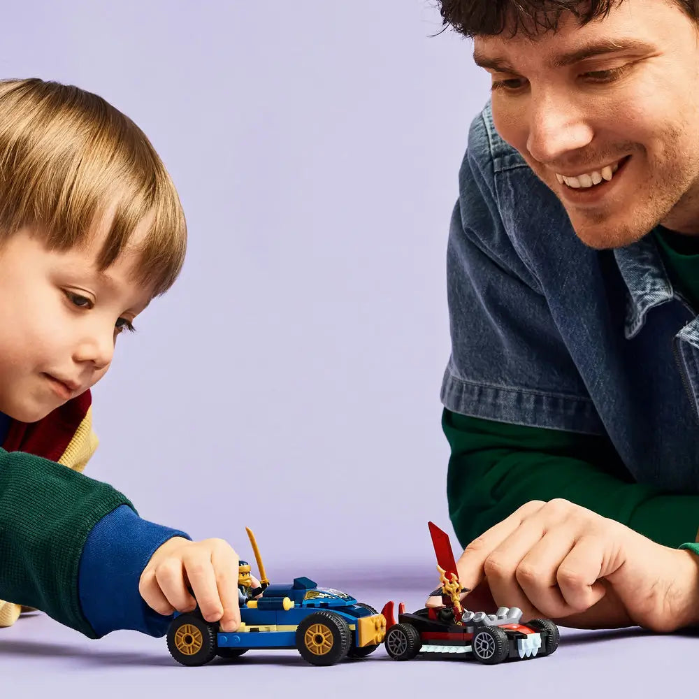 LEGO® Ninjago Rogue vs. Drix Race Car Duel (71840)